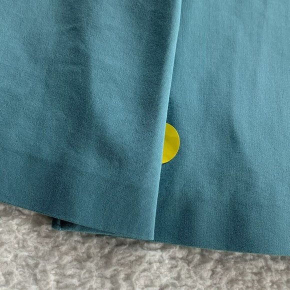 Lafayette 148 NY Women's Size 0 Blue Sleeveless Pleated Sheath Dress - Picture 14 of 16